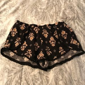 Floral shorts